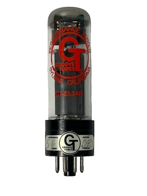 Tubo amplificador Groove Tubes GT-EL34R GT EL34 R Foto 1 de 4
