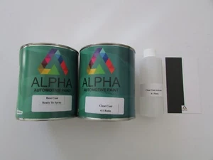 Base Coat Clear Coat Set For GM WA 636R Switchblade Silver (Ready To Spray) - Picture 1 of 1