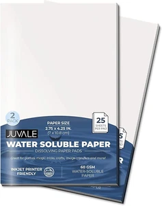 Spy Paper Dissolving Note Pad (4.25 X 2.75 in Water Soluble Paper, 2 Pack) - Picture 1 of 12