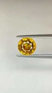 A GORGEOUS ORANGE ZIRCON 3.55 cts - Picture 1 of 5