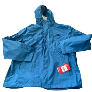 The North Face Venture 2 Jacke Herren XXL REIHER BLAU WANDERUNG Kapuze leicht - Bild 1 von 5