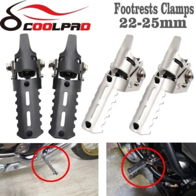 Abrazadera de reposapiés plegables para Honda CRF1000L Africa Twin CRF 1000 Foto 1 de 4
