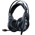 Onikuma K16 Wired Headphones With Microphone Gaming Headsets LED RGB Lights