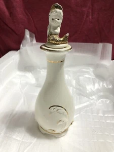 Vintage Napcoware Prinzessin Meerjungfrau Waschtisch Dekanter Korken - Bild 1 von 6