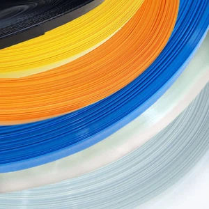 Flat Width 9MM, Round diameter 5MM PVC HEAT SHRINK TUBING 26FT - Picture 1 of 7
