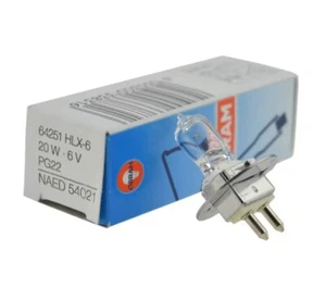 OSRAM HLX64251 Zeiss SL120 SL130 Fracture test lamp 4006584685639 6V 20W - Picture 1 of 5