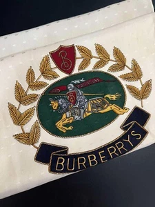 BURBERRYS vintage silk scarf, size 154x29 cm - Picture 1 of 10