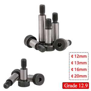 ￠12mm-20mm Shoulder Bolts Allen Socket Head 12.9 High Tensile Screws M10 M12 M16 - Picture 1 of 7