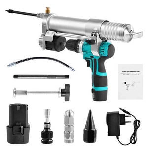 12000PSI Akku Fettpresse Grease Gun Mit 1.5Ah Akkus & Ladegerät Für Makita 12.5V - Bild 1 von 10