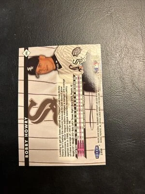 C54a 1998 Fleer Tradition Update U91 Bobby Howry Chicago White Sox Rookie - Image 1 of 2