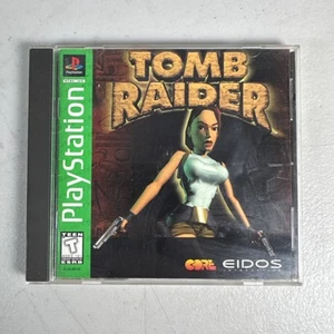 Tomb Raider (Sony PlayStation 1, 1999) PS1 Greatest Hits CIB Complete Tested - Picture 1 of 4