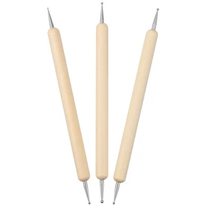 3 Pcs Ball Styluses Set for Pottery Embossing and Clay Sculpting Tools - Picture 1 of 12