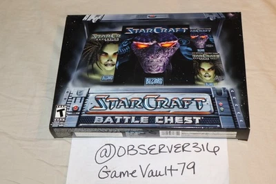 StarCraft Star Craft боевой сундук (ПК, 1999) новый запечатанный - Изображение 1 из 4