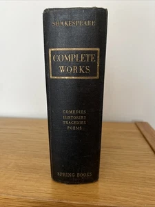 William Shakespeare Complete Works Hardback Book - Picture 1 of 5