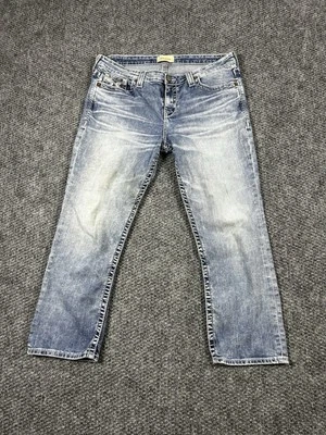 Pantalones de mezclilla Big Star adultos 32 azul corte bootcut tiro medio informales Y2K para mujer Foto 1 de 4