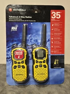 Para Motorola Talkabout MS350R 35 mil dwukierunkowe wodoodporne walkie talkie - Zdjęcie 1 z 8