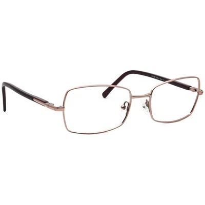 Prada Eyeglasses VPR 58F 8AH-1O1 Shiny Rose Gold Frame Italy 52[]18 135 - Image 1 of 4