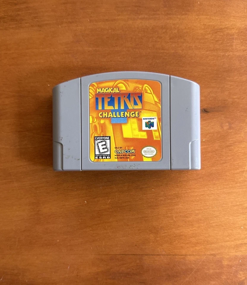 Magical Tetris Challenge (Nintendo 64 N64) VGC Authentic & Tested - Ships Fast - Image 1 of 4