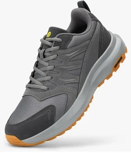 FitVille Men’s Low Top Sturdy Core V4 Sneaker 14 Wide Gray - Picture 1 of 8