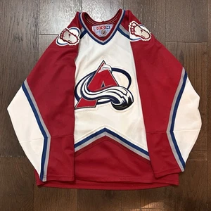 Camiseta cosida oficial de la NHL de colección CCM Colorado Avalanche para hombre talla grande - Imagen 1 de 5