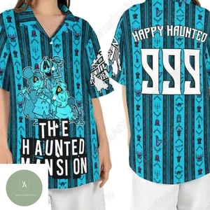 Camisa Haunted Mansion 3d Hawaiana Estampado Completo Día del Padre Regalo Mejor Precio 3D - Imagen 1 de 3