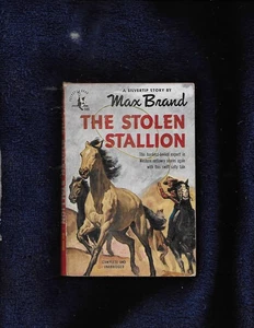 The Stolen Stallion by Max Brand  (1948 PB) Vintage Paperback {Pocket Book 509} - Picture 1 of 1