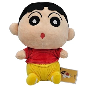 Crayon Shin-chan Official Plush Doll  Sitting Shin Chan 27cm Stuffed Genuine - Picture 1 of 2