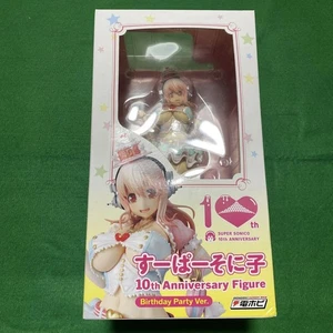 Super Sonico 10th Anniversary Figure Birthday Party Ver. 1/7 Figure cute - Picture 1 of 11