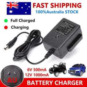 6V/12V Kids Car Battery Charger Electric Toys Motorcycle Scooter Power Adapter - Picture 1 of 22