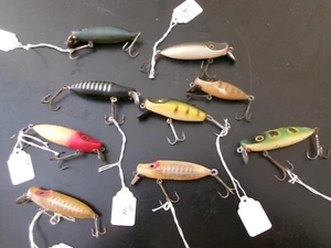 9 Vintage Millsite Lures Vintage Crankbaits - Picture 1 of 7