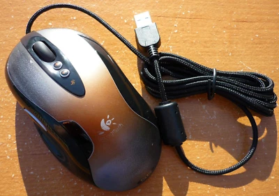 Logitech G5 Laser Gaming Mouse M-UAC113 831411-1000 - Cleaned & Tested #1 - Image 1 of 4