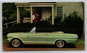 1963 Chevy II Nova 400 Convertible Dealer Issued Advertising VTG c1963 Postcard - Picture 1 of 4