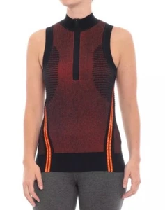 $220 Under Armour UAS Knit Racerback Zip Tank Sweater Women’s Sz SMALL White NWT - Picture 1 of 3