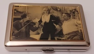 The Three Stooges - Serenading Damsel -ID Holder, Wallet, or Cigarette Case - Picture 1 of 3