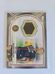 2023 Topps MLS Soccer Miles Robinson Blue Jersey Relic Atlanta #R-MR - Picture 1 of 6