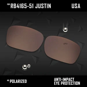 Lente de repuesto polarizada antiarañazos para Ray Ban RB4181 57 mm opcional - Imagen 1 de 18