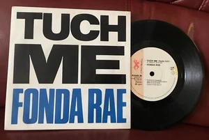 FONDA RAE Tuch Me 1984 UK 7 inch Streetwave KHAN 28 electro pop classic vinyl EX - Picture 1 of 2