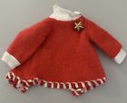 Vintage Horsman Patty Duke Doll Clothes Sweater Jacket Red White for 12'