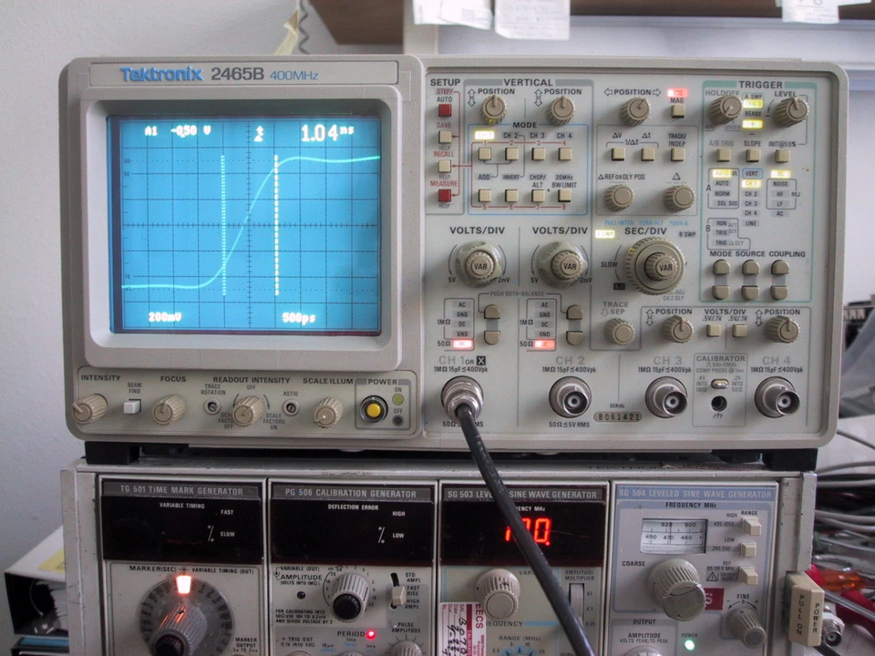 TEKTRONIX 2465B FLAT FEE REPAIR & CALIBRATION SERVICE - Image 1 of 1