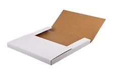 White Vinyl Record Mailers 12.5" X 12.5" x 1" LP Records Cardboard Mailing Bo...