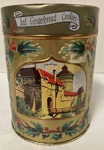 Lambertz Spieluhr Dose AACHEN Iced Gingerbread Cookie 1999 funktionstüchtig selten - Bild 1 von 8