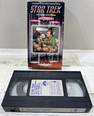 Star Trek-Episode 42 The Trouble With Tribbles (VHS) Original Uncut TV Series Foto 1 de 4