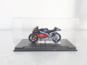 Aprilia RS125 #21 A. Vincent 2002 - Moto da Competizione Diecast 1/24 - Imagen 1 de 1