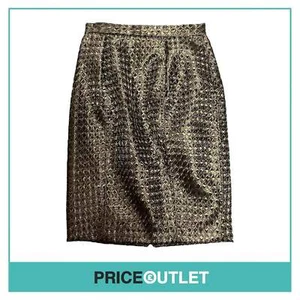 Comme des Garçons Noir Kei Ninomiya - Black Carbon Fibre Pencil Skirt - Size S - - Picture 1 of 6