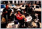 Photograph Family Found Photo Picture New Orleans LA Police Motorcycle