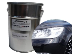 3 Liter Spritzfertigen Basislack geeignet für Skoda 9910 Schwarz Metallic Autol - Bild 1 von 1