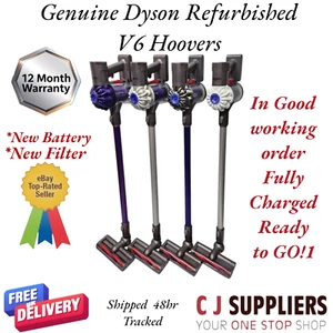 Dyson V6 | Animal Cordless Vacuum Cleaner | Serviced & Clean | New Battery - Picture 1 of 4