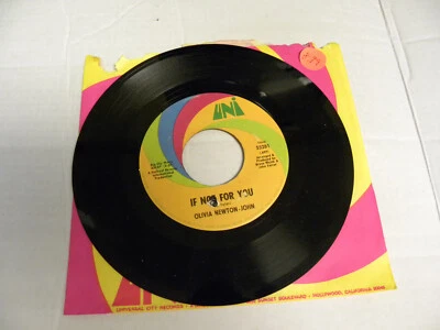 OLIVIA NEWTON-JOHN 45 IF NOT FOR YOU / THE BIGGEST CLOWN UNI 55281 - Image 1 of 2
