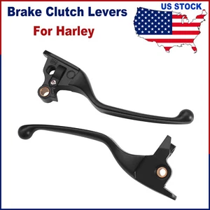 Palancas de embrague de freno de mano para Harley Touring Street Glide FLHX Road King FLHR - Imagen 1 de 12