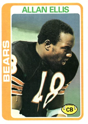 1978 Topps - #132 Allan Ellis Bears - Image 1 of 2